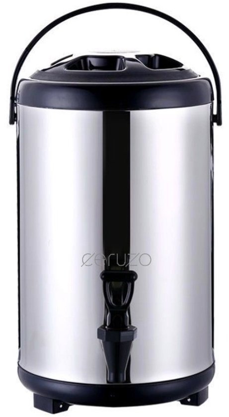 Ceruzo Thermos Drankdispenser - 10 Liter - RVS - Geïsoleerde dispenser met kraan