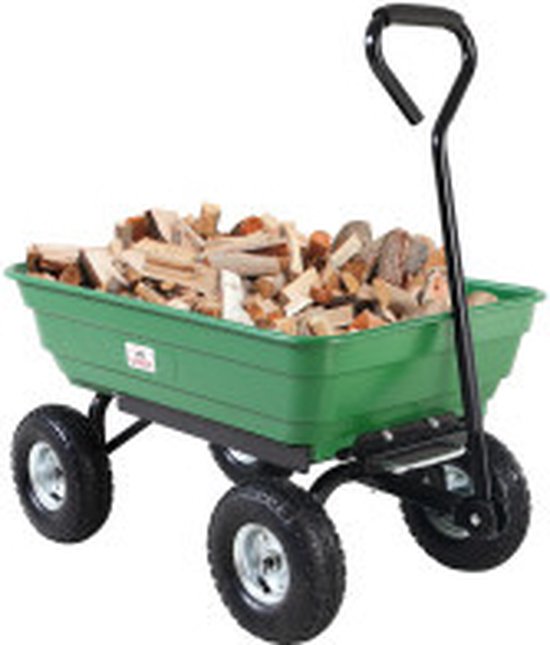 Gardebruk Tuinkar - met Kiepfunctie 103,5x51x92,5cm - Groen