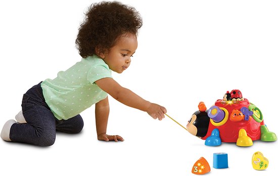 VTech Baby Vrolijke Vormenkever - Educatief Speelgoed - Activity Center - 1 tot 3 Jaar - Duitstalig