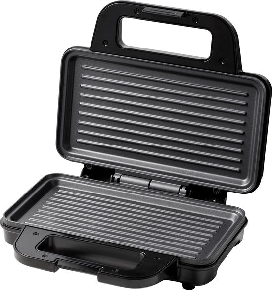Tomado TGP2001S - XXL Tosti ijzer - Panini grill - PFAS vrij - Tosti apparaat - 900 watt - Zwart/rvs