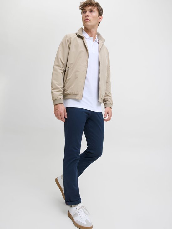 Jack & Jones Chinobroek Slim Fit Chinobroek - maat W33-L34 - Navy blazer