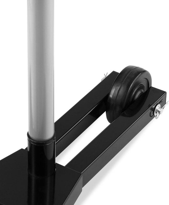 Monzana Velgenboom Verrijdbaar tot 225mm incl. Beschermhoes en Accessoires Zwart