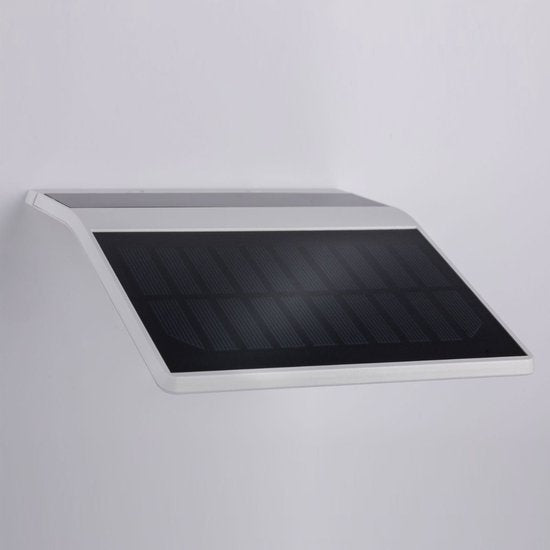 Solar LED-huisnummerverlichting Yoko Schemergestuurde bewegingsmelder (IR) IP44 3000K 42lm Wit
