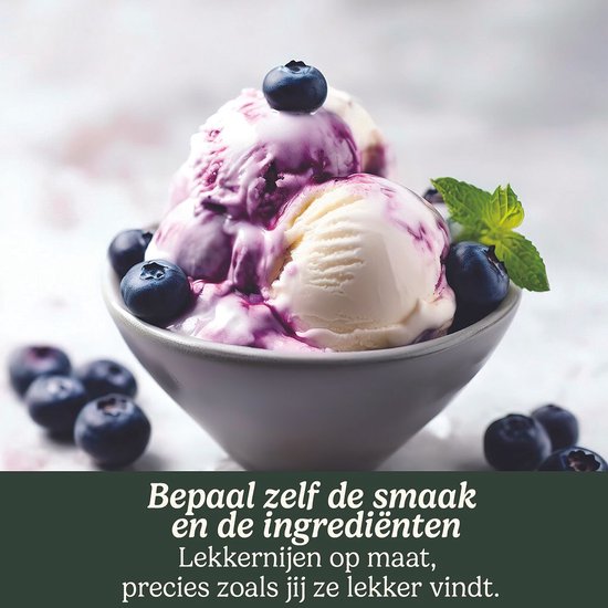 Cuisinart - Cool Scoops IJsmachine - Sorbet- en frozen yoghurtmaker - IJsmaker - Grijs - 1,4L