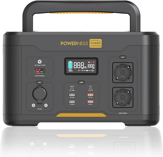Powerness Hiker U1000 - Draagbare Power Station - 1000W