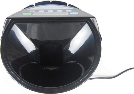 Truskore® - Geldtelmachine - Munttelmachine - Zwart - Muntsorteerder - Incl. Grats Opberg- en Stofhoes - Coin counting B9001