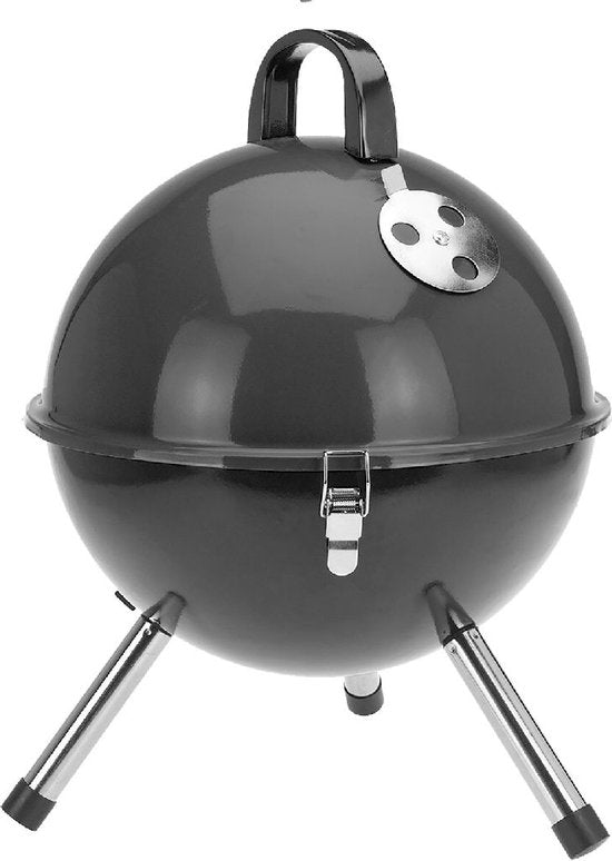 Van der Meulen Kogelbarbecue - Zwarte BBQ van 32 cm