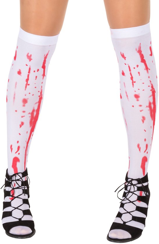 Dressforfun vrouwenkostuum sexy zombie XL - verkleedkleding kostuum halloween verkleden feestkleding carnavalskleding carnaval feestkledij partykleding - 300128