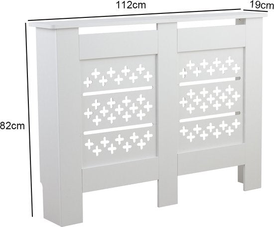 Radiator ombouw verwarming - radiator omkasting - 112 cm breed
