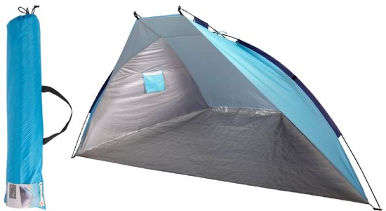 Beachshelter - 270x120x120 - Blauw - UV50