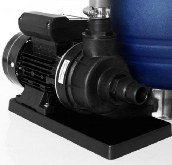 Monzana Zandfiltersysteem - 10.200 l/u 7-weg Klep Systeem - Blauw