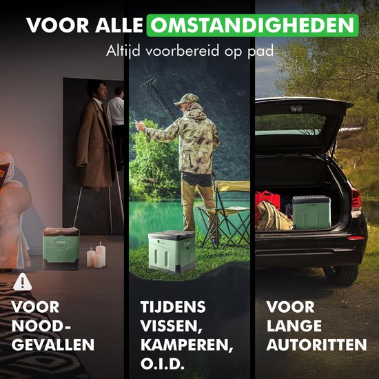 Travelhawk Campingtoilet – Draagbaar & Opvouwbaar – Inclusief 12 Biologisch Afbreekbare Zakjes – Ideaal voor Kamperen, Festivals & Outdoor