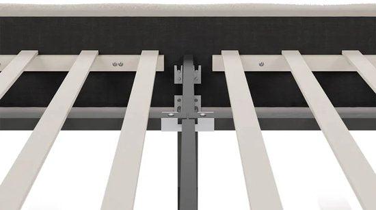 Gestoffeerd Bed Florence - 180x200cm - Beige