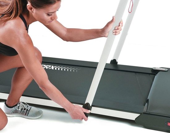 Toorx Fitness City Compact Loopband - Goud - 1 Trainingsprogramma's - 14 km/h - LCD Scherm
