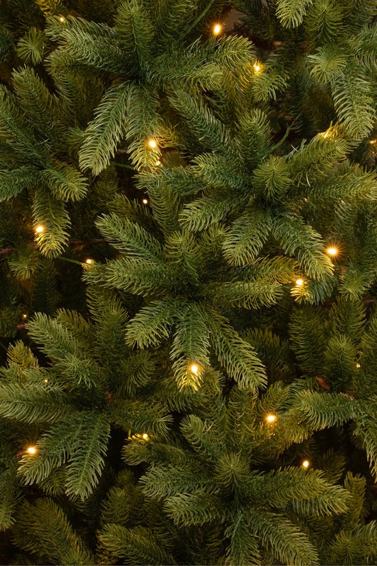 Black Box Trees Nagoya Kunstkerstboom met Warm Witte LED Verlichting - H180 x Ø108 cm - Groen