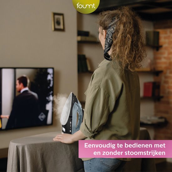 Fineza Stoomstrijkijzer met Stoomgenerator - Strijkijzer - 2300W - Zwart