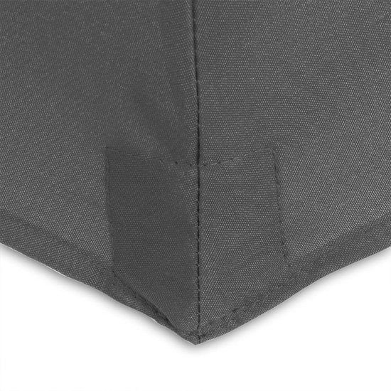 Balkon parasol - Half rond model - Antraciet