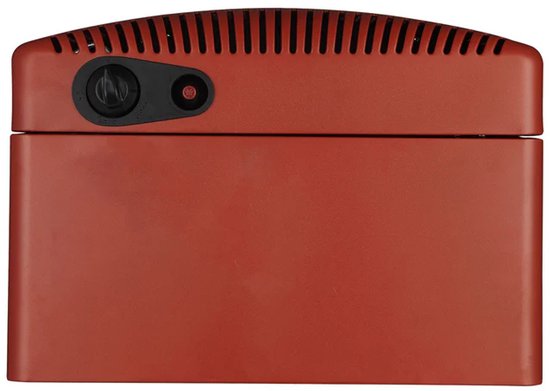 Gaskachel / Gashaard - 3-standen - Max 4200 Watt - Rood