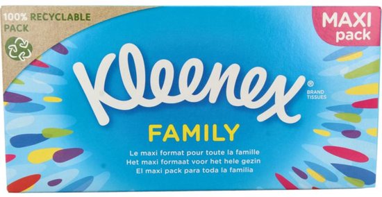 Kleenex Tissues Familie 128 stuks