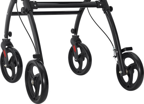 Aluminium Rollator Active - Zwart