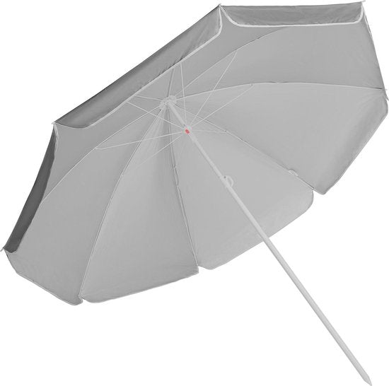 Kingsleeve Parasol - 200cm UV 50+ Kantelbaar Waterafstotend - Antraciet