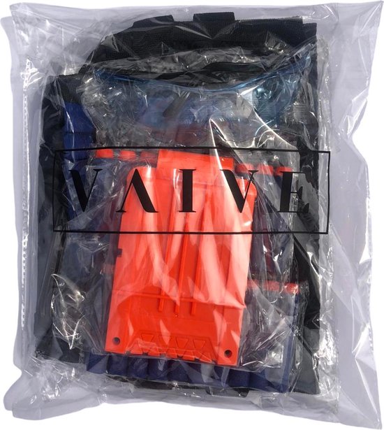 VAIVE Tactical vest geschikt voor Nerf - Inclusief pijltjes & magazijn voor guns