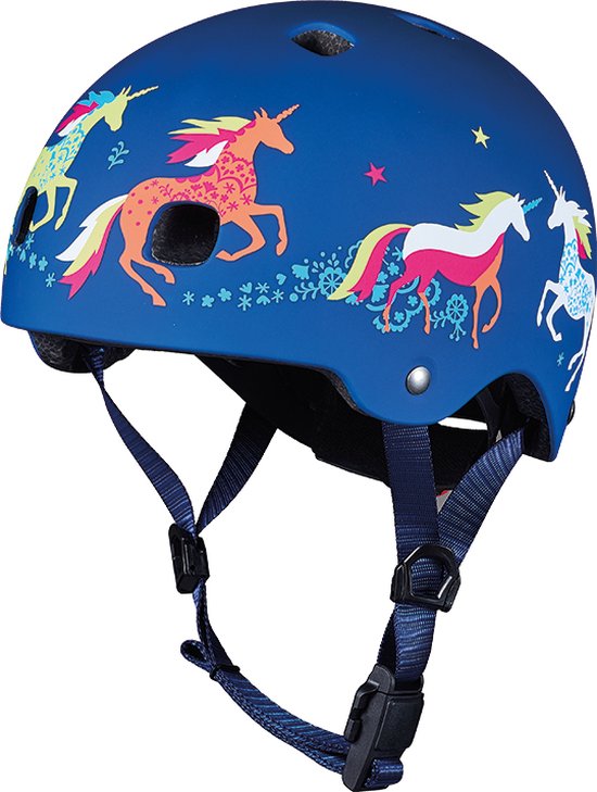 Micro - Helm - Eenhoorn (s) (ac2102bx) /speelgoed om te rijden /blauw/s