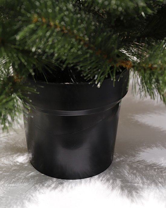 Black Box Trees Glendon Kunstkerstboom in Pot - H90 x Ø51 cm - Groen