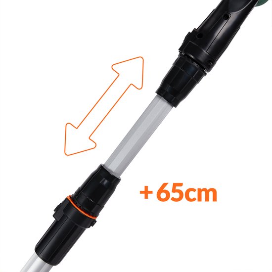 Gardebruk Kettingzaag ASX 900 750 W – Telescopische – Groen/Zwart