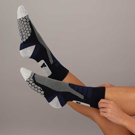 Xtreme Wandelsokken 2-pak - Unisex Synthetische sokken - Multi Blue