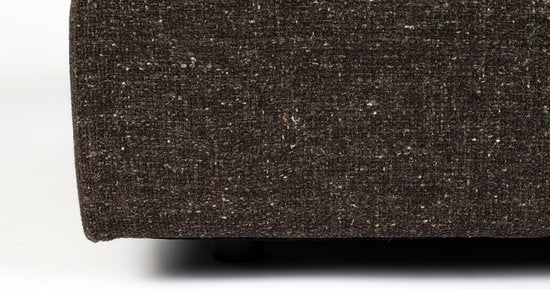 Zuiver Sense Hocker Espresso - Poef - 92x47x92 cm - Bruin