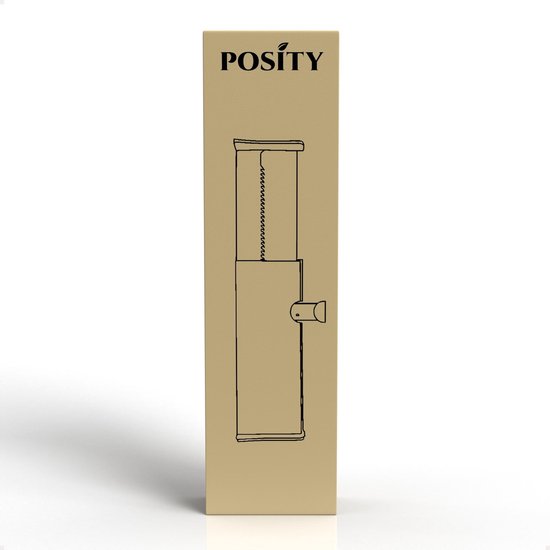 Posity Ladeverdeler - Verstelbaar & Uitschuifbaar - 4 Stuks - Lade Organizer - 28-43,5 cm - Voor Keuken, Slaapkamer & Kleding - Kunststof - Wit