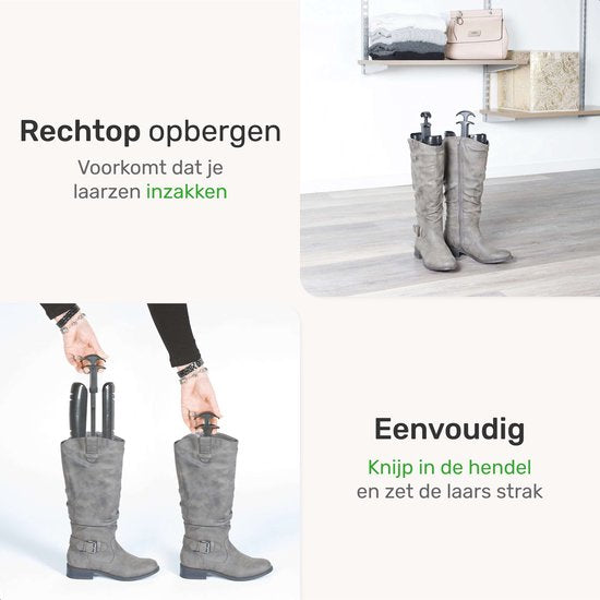 Proskill Laarzenspanners - 2 Stuks - Laarzenvuller - Oprekker - Dameslaars - Schoenoprekker