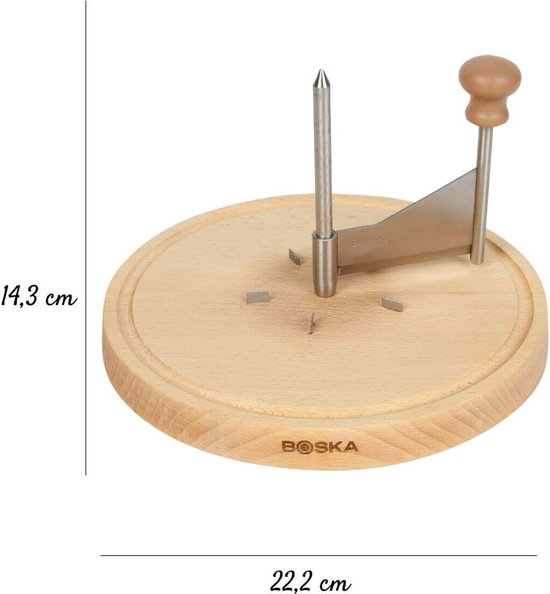Boska Kaaskruller Amigo - Tete de Moine - Keuken accessoires - Kaasbestek - 22 cm