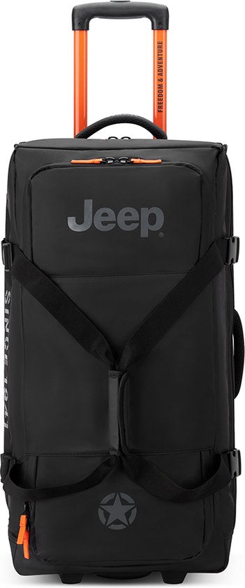 Jeep Gecoate Reistas Extra Groot 82 cm Zwart