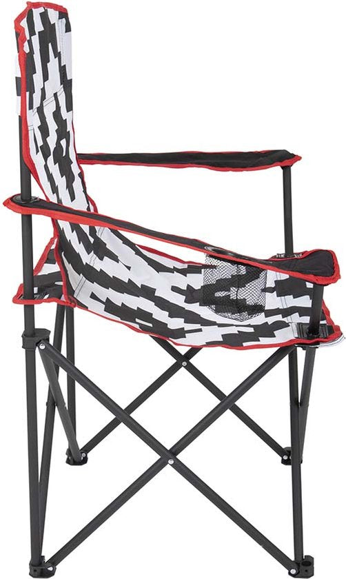 Bo-Camp - Urban Outdoor - Vouwstoel - Madison - Zwart/Wit