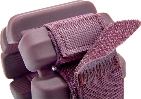 Adidas enkel- en polsgewichten set 0,5 kg roze
