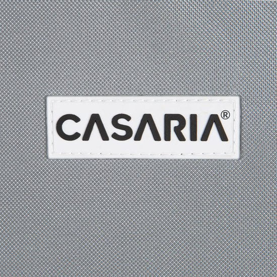 Casaria Aluminium Tuinstoel - 2 Stuks Verstelbaar - Grijs