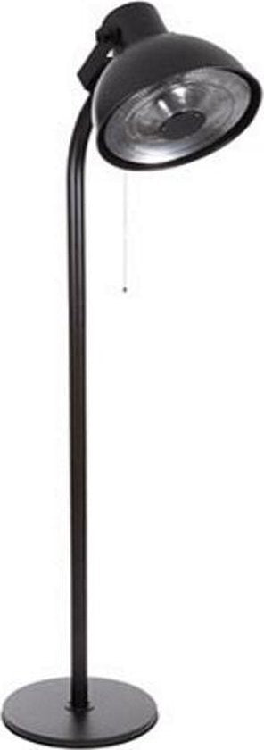 Perel Staande terrasverwarmer 2000 W carbon - zwart
