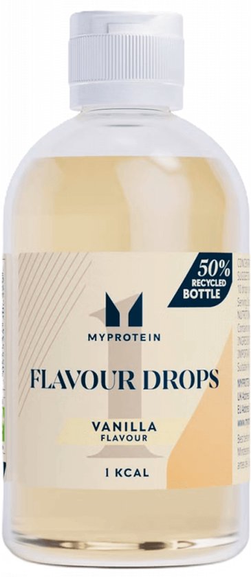 Myprotein Flavour Drops (50 ml) Vanille - Functionele voeding - Smaakstoffen/zoetstoffen