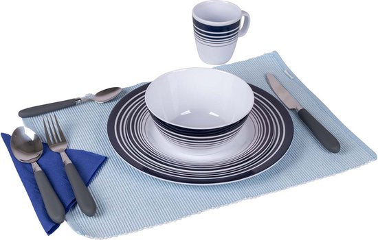 Bo-Camp - Bestekset - Deluxe - 24-Delig - 6 Personen