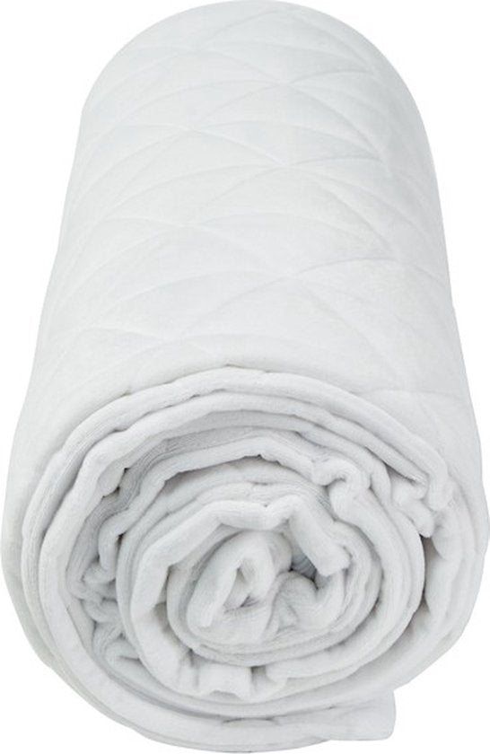 Calmzy Superior Soft - Duvet cover - Verzwaringsdeken hoes - 150 x 200 cm - Superzacht - Comfortabel - Wit