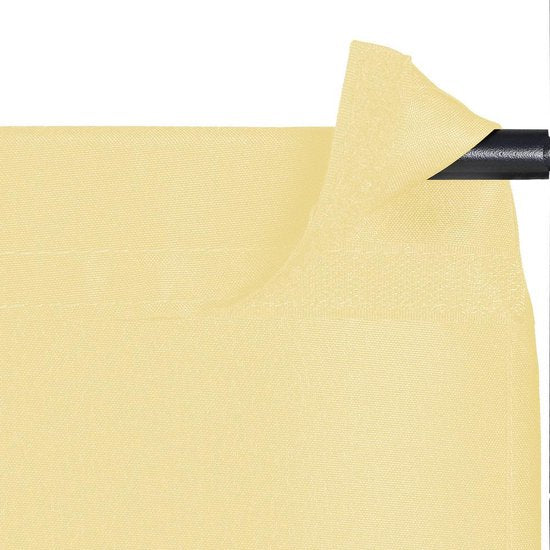 Casaria kamerscherm - Creme - 180 x163cm - Polyester