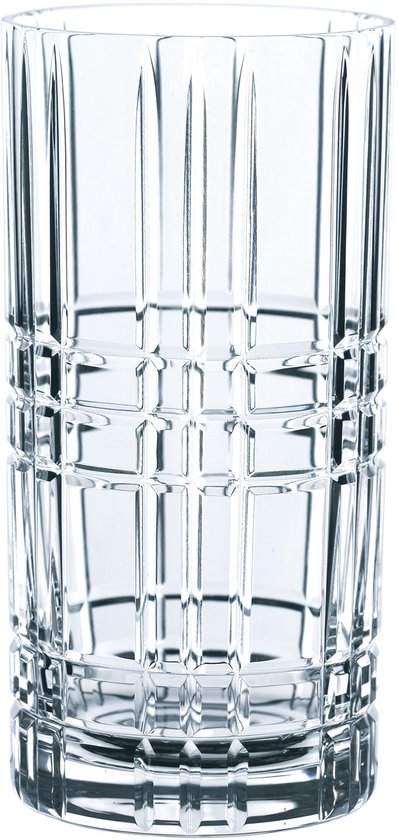 Nachtmann - Square Whiskey- en Longdrinkglazen - Set 12-delig - Whiskey - Longdrink