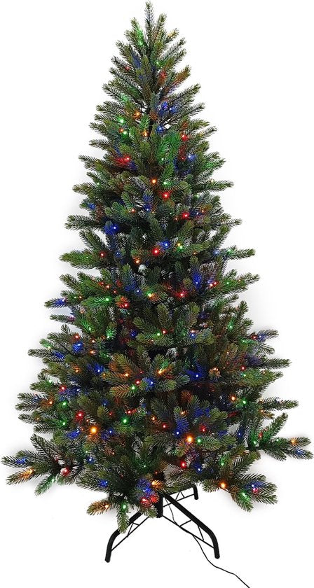 Wintervalley Trees - Kunstkerstboom Lucas met licht - 138x240cm - Groen
