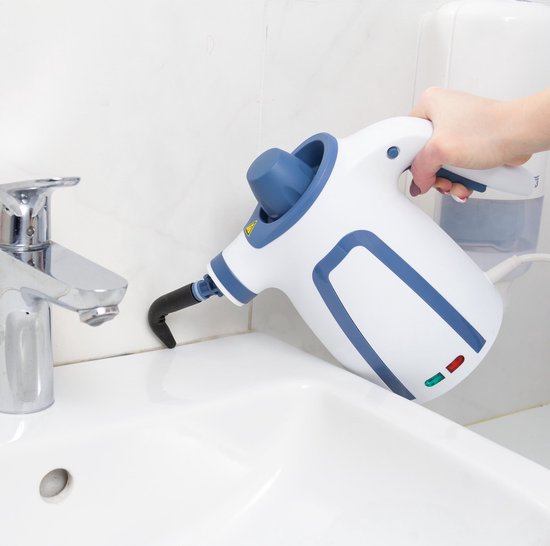 Vitapur Handstoomreiniger - Stoomreiniger - Vlekkenreiniger - Bekleding stoom reiniger - Reinigingsmachine - 900W - Wit