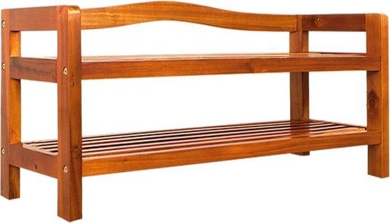 Casaria Schoenenrek 74x26x42cm - 80kg laadvermogen – Donkerbruin
