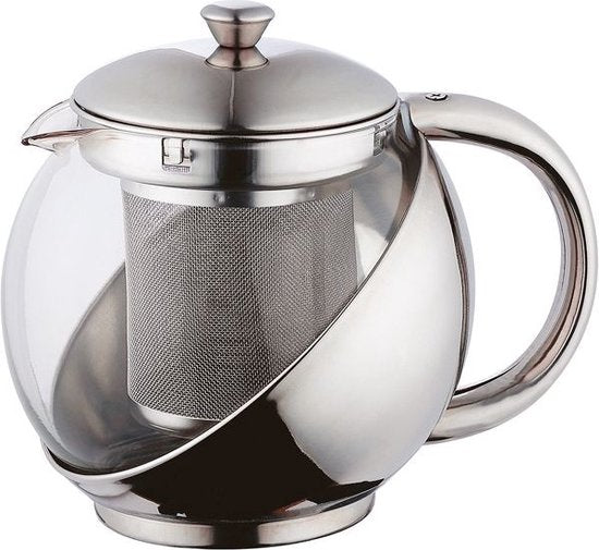 Renberg Theepot met Filter - 750ML - RVS