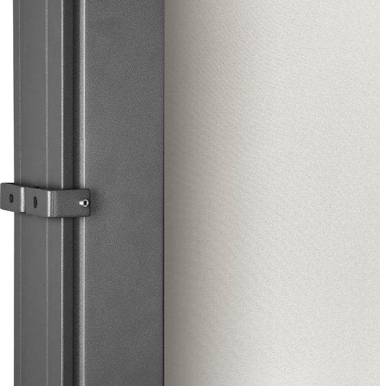 Casaria Wind/Tuinscherm Nosara - 180x300cm Uitschuifbaar - Crème