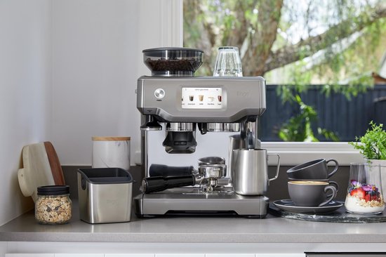 Sage the Barista Touch™ Geborsteld RVS Pistonmachine